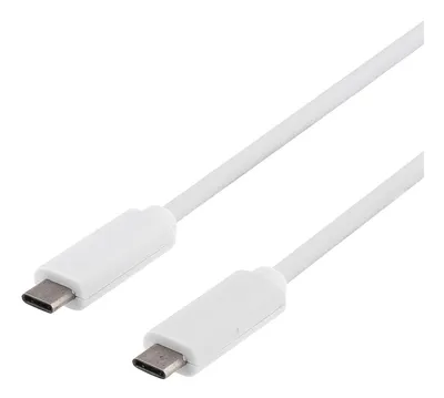 Immagine prodotto di DELTACO Cavo USB 3.1, Gen 1, Tipo C - Tipo C, 1 m, bianco