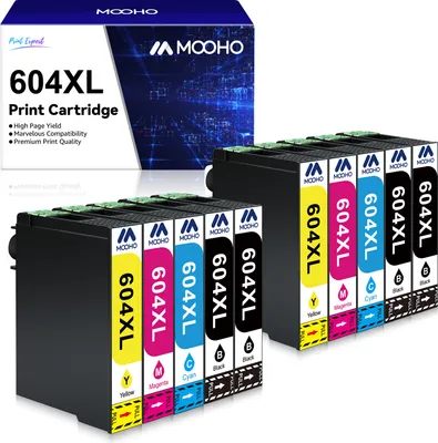 Produktbild von 10PK 604XL für Epson 604 XL Druckerpatronen XP-2200 XP-2205 XP-3200 XP-3205 XP-4200 XP-4205 WF-2910 WF-2930 WF-2935 WF-2950