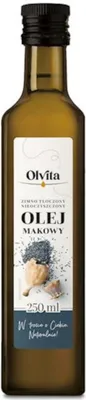 Zdjęcie produktu dla Olej makowy 250 ml - OLVITA
