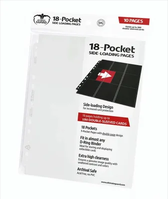 Produktbild von Ultimate Guard 18-Pocket Pages Side-Loading