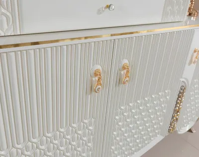 Image de Buffet avec miroir de luxe nouveau basculant Moderne Salon Matériau