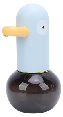 Produktbild von Automatischer Schaumseifenspender, süße Cartoon-Ente, wiederaufladbar, berührungslose Hand mit Sensor, für Badezimmer, Küche, Blau