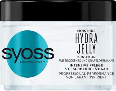 Produktbild von Syoss Moisture Hydra Jelly Haarkur 2-in-1 Kur 200ml für trockenes Haar