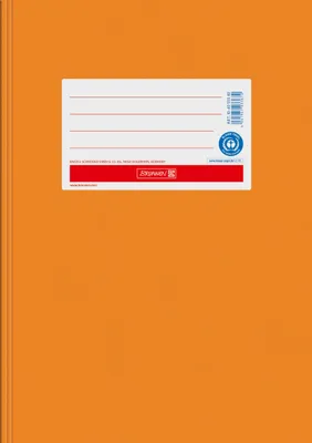 Image de BRUNNEN Pochette A5 papier orange