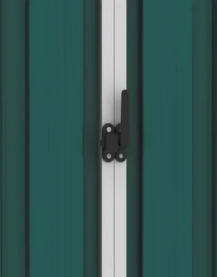 Immagine prodotto di vidaXL Casetta da giardino verde 205x129x183 cm Acciaio zincato