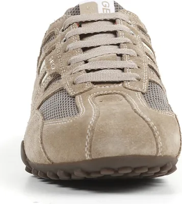 Produktbild von Geox Herren Halbschuh Schnürer 'U Snake K' beige/dk-orange, Herren:44 EU