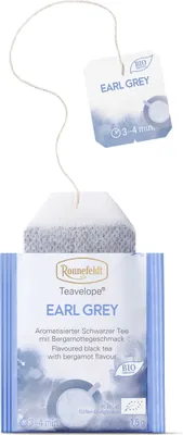 Produktbild von Teavelope Earl Grey aromat. schwarzer Tee  25 Teebeutel 37,5g