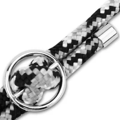 Image de Cadorabo Housse pour Oppo A52 Housse en gris Chaîne de téléphone portable Cordon Etui amovible