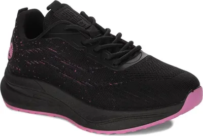 Zdjęcie produktu dla Sneakersy Buty Sportowe Damskie Na Platformie Big Star RR274523 HI-POLY SYSTEM Czarne 38