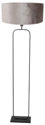 Obrázok produktu pre Lampa stojaca - čierna - Stang - kov zamat - Ø 147cm - E27 - 4820ZW - Steinhauer