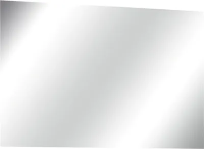 Produktbild von FACKELMANN Spiegel / Wandspiegelelement mit Befestigung / Maße (B x H x T): ca. 100 x 68 x 2 cm / hochwertiger, moderner Spiegel / quer verwendbarer Badezimmerspiegel / Breite 100 cm