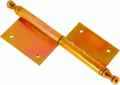 Obrázek produktu pro Dveřní závěs, pozinkovaný, dekorativní, 100 mm, pravý - Závěs D100 OZD