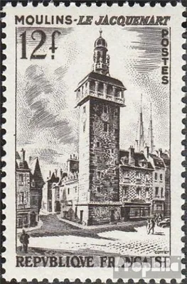 Produktbild von Briefmarken Frankreich 1955 Mi 1050 (kompl.Ausg.) postfrisch Bauwerke
