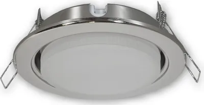 Produktbild von C-Light LED Einbaustrahler GX53 230V chrom glänzend 8,5W warm weiß