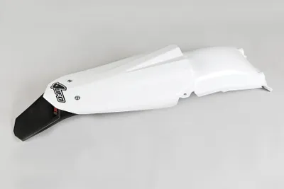 Produktbild von UFO Plast Kotflügel hinten mit Licht Husqvarna WR250/ 300 09-13 White HU03314-041