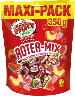 Produktbild von Fritt Veggie Minis Roter-Mix Maxi Pack 350g