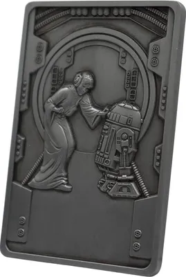 Produktbild von FaNaTtik Star Wars Iconic Scene Collection Metallbarren My Only Hope Limited Edition FNTK-K-018