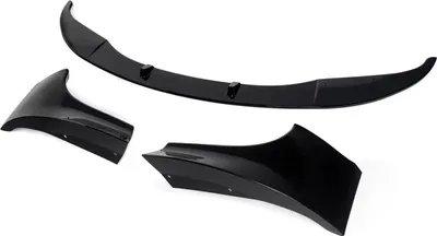 Produktbild von Frontstoßstange – Für BMW E60 M5 (2004-2010) – Autozubehör – Lip Splitter –m Stil – Glanz Schwarz