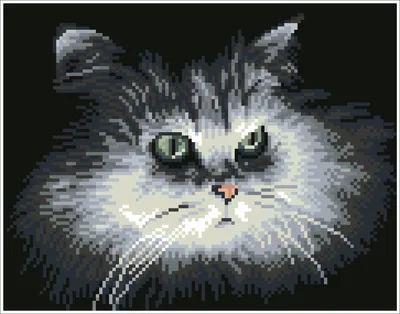 Produktbild von Shadow Cat Diamond Dotz: 25x32 cm