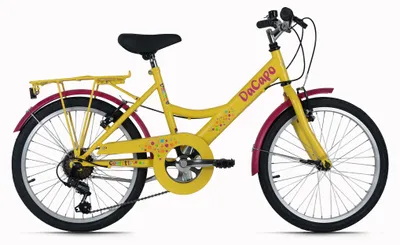 Produktbild von DaCapo DaCapo Kinderfahrrad 20'' Confetti Gelb 6 Gänge RH 36 cm
