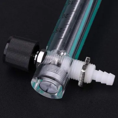 Productafbeelding van Famanu gasdebietmeter - LZQ-5, 2,5-25 liter per minuut, met regeling voor verschillende gassoorten
