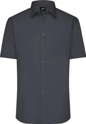 Produktbild von Klassisches Shirt aus pflegeleichtem Mischgewebe carbon, Gr. S