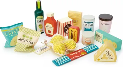 Obrázok produktu pre Tender Leaf Toys Supermarket Grocery Set, Nakupovanie, 3 rok / roky