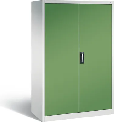 Produktbild von CP Stahlschrank 8932-00 lichtgrau, rededagrün 120,0 x 60,0 x 195,0 cm