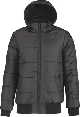 Produktbild von Herren Winterjacke - B&C SUPERHOOD/M - dark grey - Größe 2XL