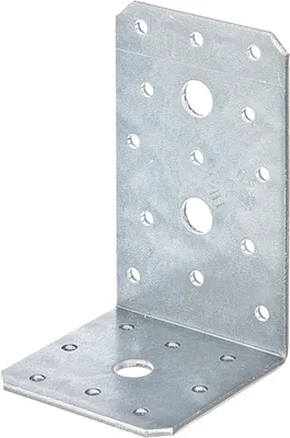 Immagine prodotto di Alberts 846404 Connettore angolare, zincato sendzimir, 100 x 60 x 60 mm, set da 50