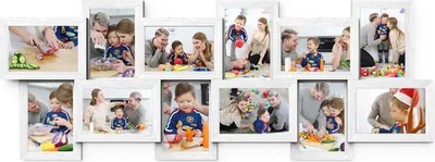 Image de Collage photo au format paysage pour 12 photos