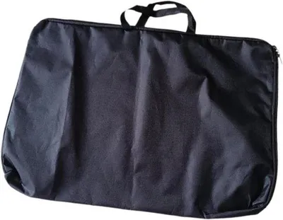 Produktbild von Aufbewahrungstasche Musikständer - Tragetasche Zubehör - Musikteile Aufbewahrung - Oxford Stoff - 57 cm x 40 cm - Schwarz