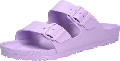 Produktbild von Birkenstock Arizonas EVA 1028200 Damen Pantolette, Bade-Saunaschuh, EVA, Crocus - Marken Birkenstock, Mehrfarbig