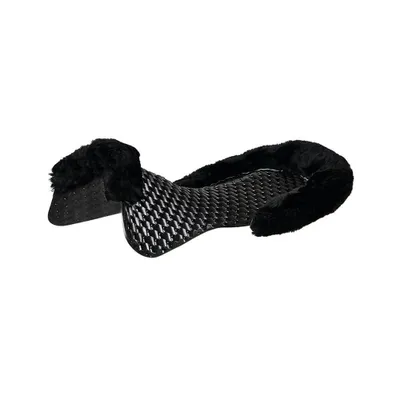 Produktbild von Acavallo Gel Ns-s Respira-s Cut-out Halbpolster Schwarz Schwarz One Size