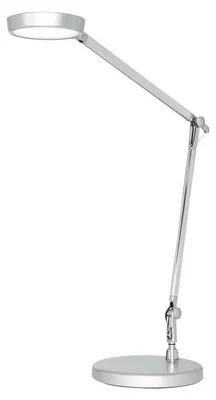Produktbild von Unilux LED Schreibtischlampe Senza dimmbar silbergrau