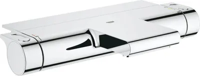 Image de Grohe Grohtherm 2000 Mitigeur thermostatique mural pour bain avec rangement chromé - 34464001