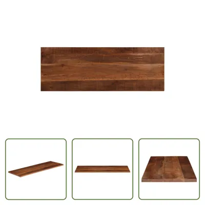 Produktbild von The Living Store Tischplatte 140x50x2,5 cm Rechteckig Altholz Massiv