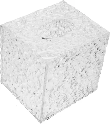 Produktbild von Transparente Acryl-Taschentuchbox mit Deckel für das Homeoffice