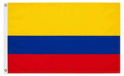 Produktbild von Flagge Fahne Kolumbien 90 x 150 cm - Fahne- reißfest - rissfest - Hissfahne- Hissflagge - Sturmflagge -zum hissen - ! - keine billige Chinaqualität!
