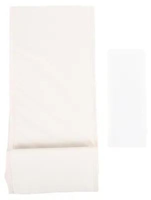 Zdjęcie produktu dla Wąska kosz do przechowywania, wykonana z tkaniny Oxford 600D, wodoodporna, prostokątna, smukła skrzynia do przechowywania, organizer do szafy z uchwytem, idealna na półki, wymiary: 47x10x20 cm / 18,5x3,9x7,9 cala