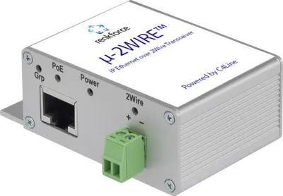 Produktbild von Renkforce RF-3395610 Netzwerkverlängerung 2-Draht Reichweite (max.): 300 m 1 St. 200 MBit/s mit PoE-Funktion