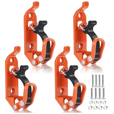 Produktbild von 4 teiliger Universeller Schaufelhalter Set, Dachgepäckträger Befestigung,Wasserdicht und Korrosionsbeständig für LKW, ATV, Boot