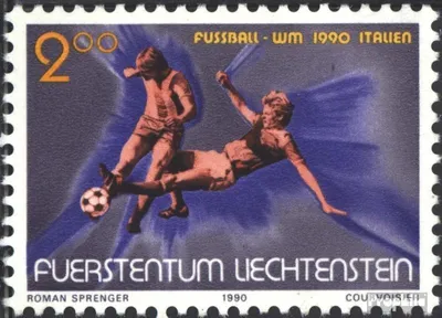 Produktbild von Briefmarken Liechtenstein 1990 Mi 987 (kompl.Ausg.) FDC Fußball-WM