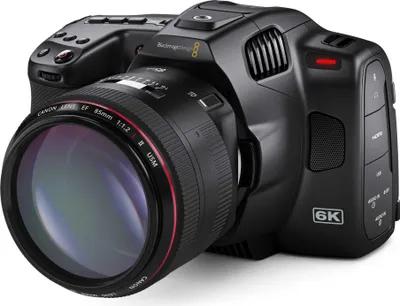 Immagine prodotto di Blackmagic Pocket Cinema Camera 6K Pro - Videocamera - 6K / 50 BpS - solo custodia - scheda flash - Bluetooth