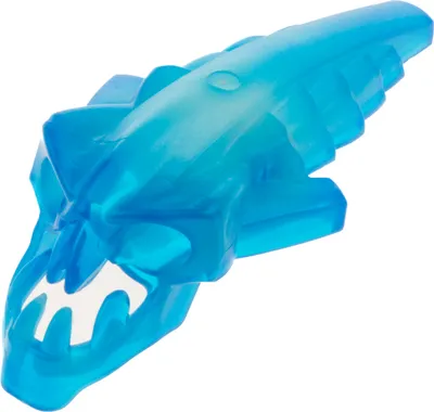 Produktbild von 1x Lego Bionicle Kopf Maske Barraki Takadox blau leuchtet im Dunkeln 57551pb01