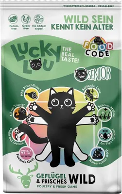Image de LuckyLou Cat - Senior Volaille & Gibier | 750g