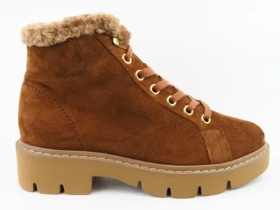 Produktbild von Paul Green Soft Suede toffee Stiefelette Braun : 38.5