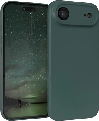 Produktbild von EAZY CASE - TPU Hülle für Apple iPhone Air, TPU Case stoßfeste Handyhülle, weiches Cover mit Kameraschutz, Silikonhülle in Grün