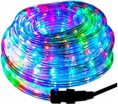 Zdjęcie produktu dla Oświetlenie Linowe 20M 480 Led Ip44 Wielokolorowe 6 Trybów Dekoracji Elewacji