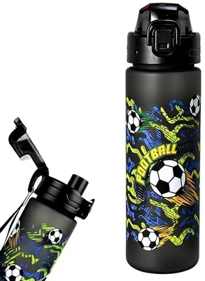 Productafbeelding van Sportwaterfles - Voetbalontwerp - 700 ml